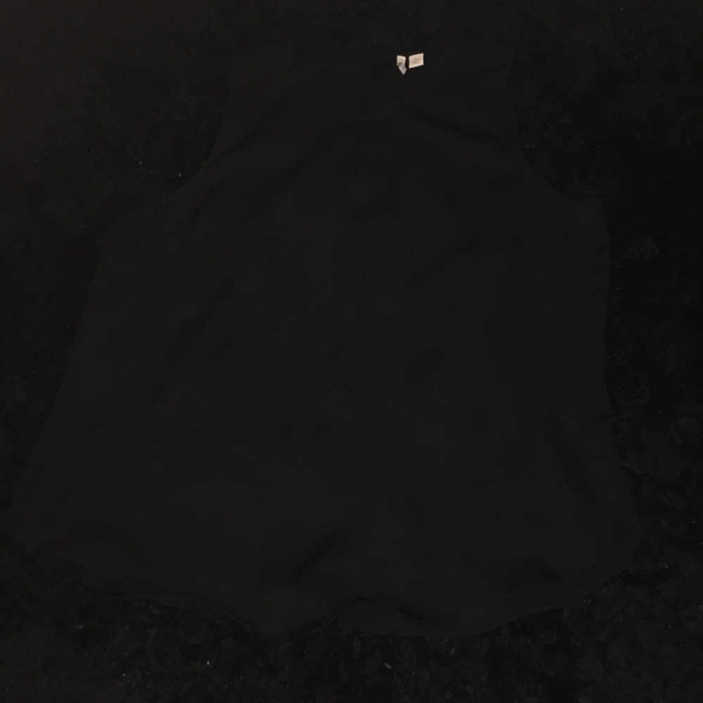 Black office blouse